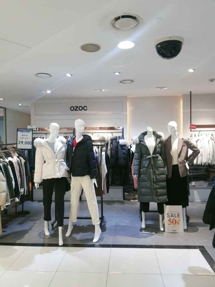 [Incheon] OZOC – MODA Outlet Bupyeong Branch [Tax Refund Shop] (오조크 모다아울렛 부평점)