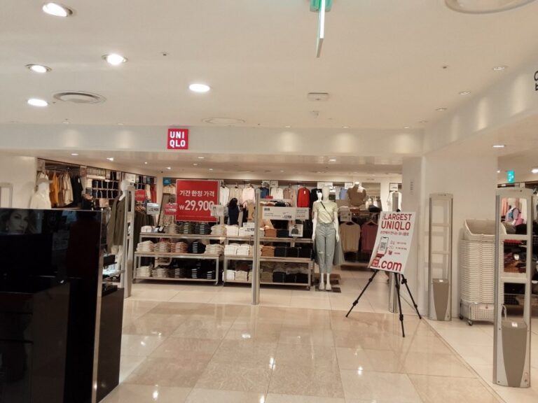 [Busan] Uniqlo – Lotte Dongnae Branch [Tax Refund Shop] (유니클로 롯데동래)