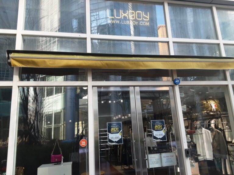 [Busan] LUXBOY – Marine City Branch [Tax Refund Shop] (럭스보이 마린시티)