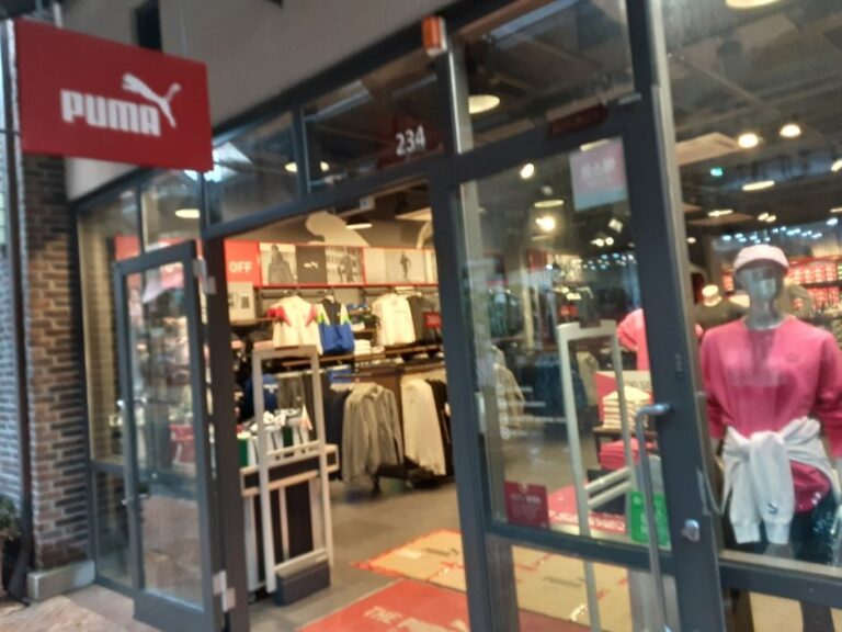 [Busan] Puma – Busan Premium Outlets Branch [Tax Refund Shop] (푸마 신세계아울렛 부산점)