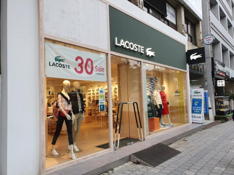 [Gyeonggi-do] Lacoste – Bucheon Branch [Tax Refund Shop] (라코스테부천점)