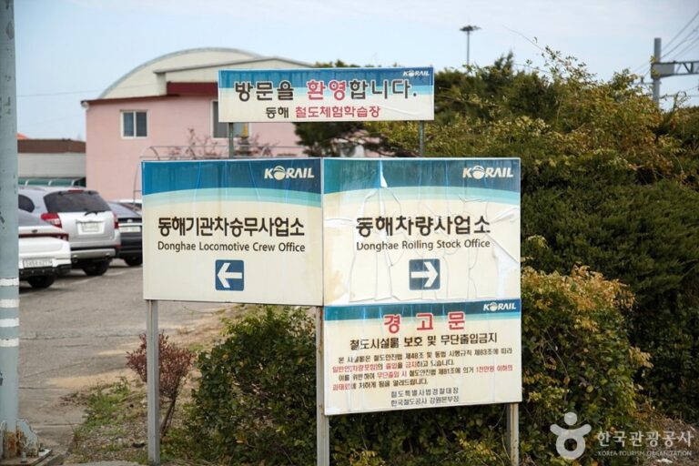 [Gangwon-do] Donghae Station Railroad Experience Center (동해역 (철도체험학습장)