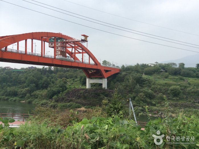 [Gangwon-do] Hantangang Bungee Jump Korea Leisure (한탄강번지점프(코리아레저))