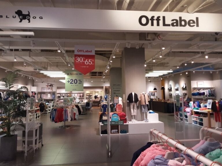 [Chungcheongnam-do] OffLabel – Lotte Outlets Buyeo Branch [Tax Refund Shop] (오프라벨 롯데아울렛 부여점)