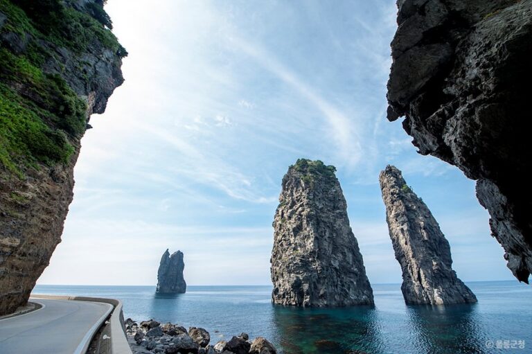 [Gyeongsangbuk-do] Samseonam Rocks [National Geopark] (삼선암 (울릉도, 독도 국가지질공원))