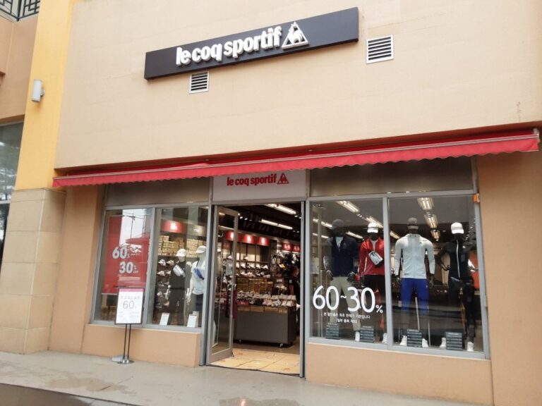 [Gyeongsangnam-do] Le Coq Sportif – Lotte Gimhae Branch [Tax Refund Shop] (르꼬끄스포르티브 롯데김해)