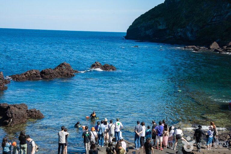 [Jeju] Seongsanpo Haenyeo Gongyeonjang (성산포 해녀물질공연장)